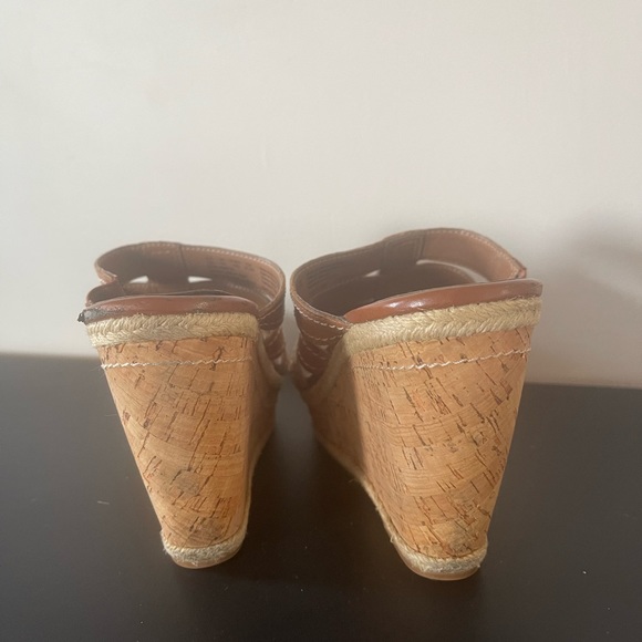 Hush puppies brown strappy wedges - Picture 7 of 10